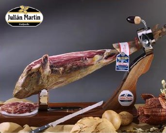 Foto bodegÃ³n del jamÃ³n ibÃ©rico JuliÃ¡n Martï¿½n (Guijuelo)