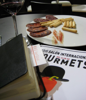 Cata de ibéricos en Gourmets 2009