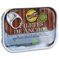 Lata de filetes de anchoa del Cantábrico