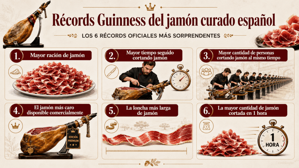 Récords Guinness relacionados con el jamón