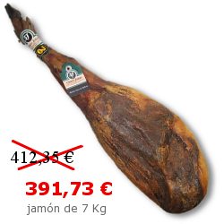 Jamón de Jabugo ibérico de bellota 5J Cinco Jotas