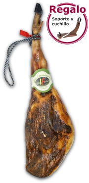 Foto de un Jamón Ibéricos Frexnense