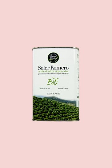 Aceite de oliva virgen extra ecológico Soler Romero picual 500 ml