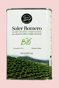 Aceite de oliva virgen extra ecológico Soler Romero picual 500 ml