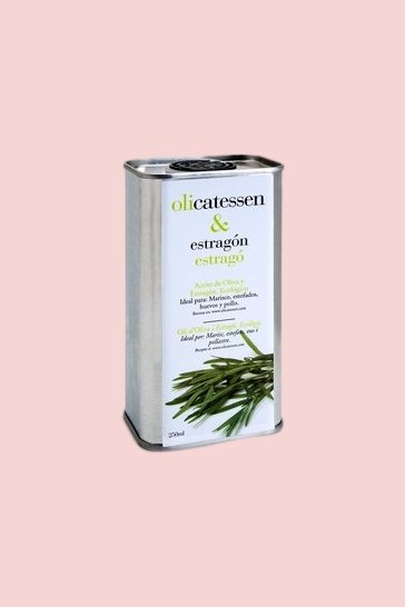 Aceite de oliva ecológico con estragón Olicatessen 250 ml