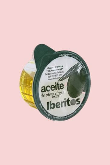 Tarrinas de Aceite de Oliva virgen extra Iberitos de 18 ml