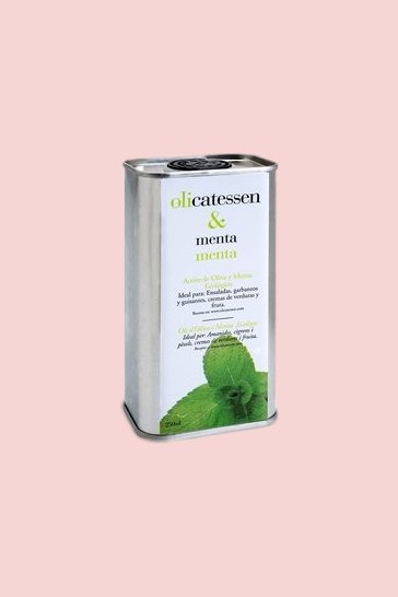 Aceite de oliva ecológico con menta Olicatessen 250 ml