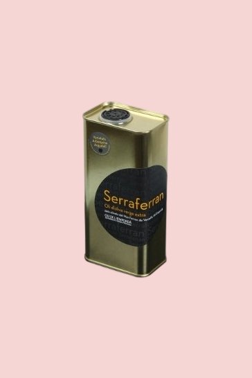 Aceite de oliva virgen extra Serraferran arbequina/argudell 500 ml (lata)