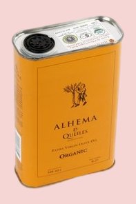 Aceite de oliva virgen extra ecológico Alhema de Queiles arbequina 500 ml