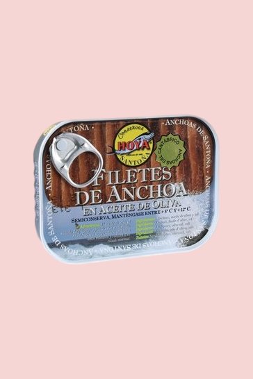 Filetes de anchoa del Cantábrico en aceite de oliva Hoya 78 gr