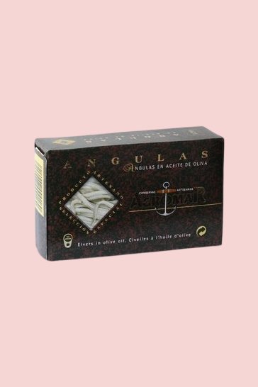 Angulas en aceite de oliva Agromar 115 gr