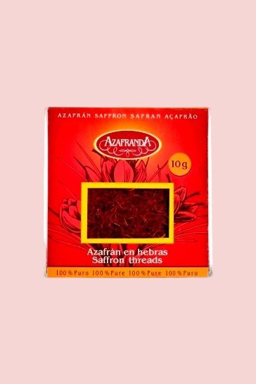Azafrán puro en hebras Azafranda, 10 gr