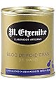 Bloc de foie-gras de pato M. Etxenike 130 gr