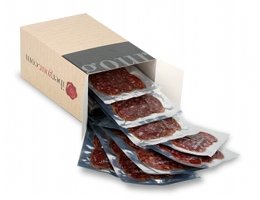 Caja con Cecina de León Feblame en lonchas