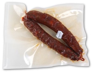 Chorizo ligeramente picante en sarta ibérico de bellota (envasado al vacío)
