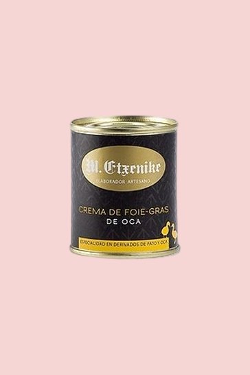 Crema de foie-gras de oca M. Etxenike 140 gr