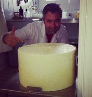 Elaboración del queso de 40 kg