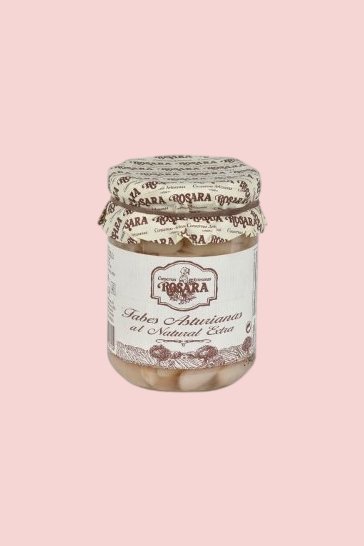 Fabes asturianas al natural extra Rosara 390 gr