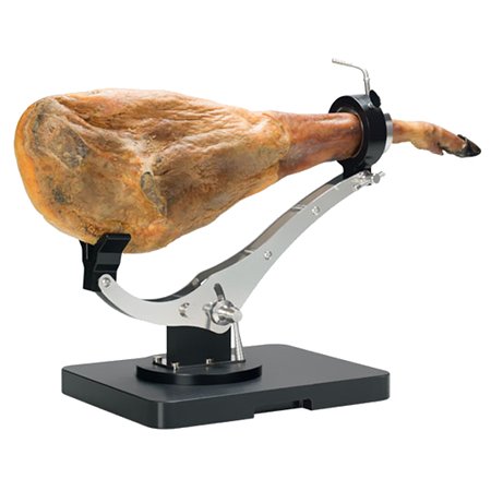 Jamonero Buarfe Elite Plus, con jamón en posición normal