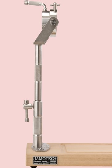 Jamonero Jamotec J5R giratorio regulable (jamonera para corte en vertical)