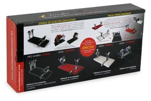 Caja del soporte jamonero, reverso