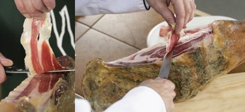 Loncha de jamón vs. loncha de paletilla