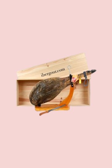 Cesta de navidad con jamón Lote Onuba (ref. 15J02)