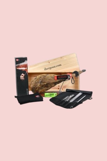 Cesta de navidad con jamón Lote Olé (ref. 15J05)