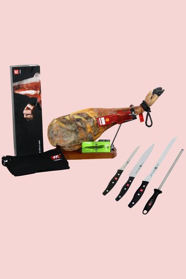 Cesta de navidad con paletilla Lote Gallardo