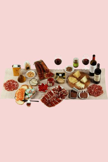 Lote degustación de productos españoles para 5-6 personas