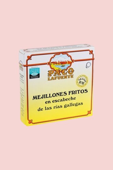 Mejillones fritos en escabeche Paco Lafuente 8/10 uds. 111 gr