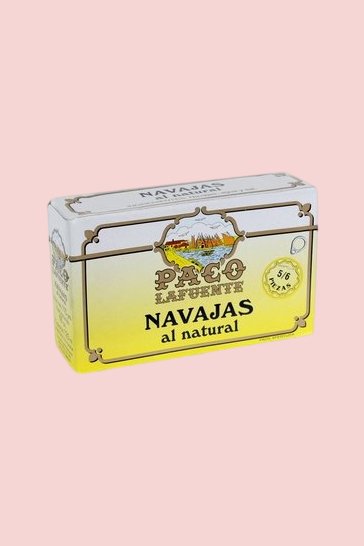Navajas al natural Paco Lafuente 5/6 uds. 115 gr