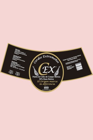 Paletilla Cerdos Extremeños Cebo de Campo