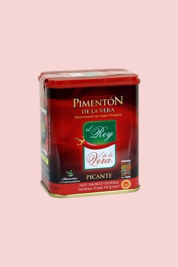 Pimentón de la Vera picante El Rey 75 gr
