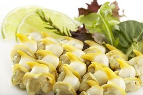 Plato de berberechos del Carril Los Peperetes