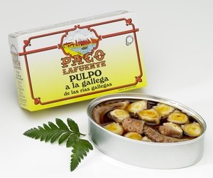 Lata de pulpo a la gallega Paco Lafuente