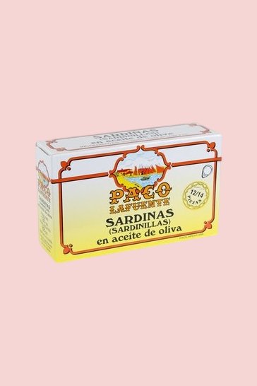 Sardinillas en aceite de oliva Paco Lafuente 12/14 uds. 125 gr