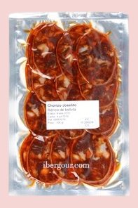 Chorizo Joselito ibérico de bellota en lonchas