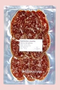 Salchichón Joselito ibérico de bellota en lonchas