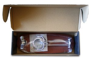 El soporte jamonero, en su caja