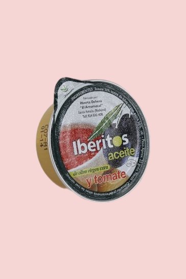 Tarrinas de tomate y aceite de oliva Iberitos de 25 gr