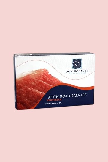 Ventresca de atún rojo salvaje con escamas de sal Don Bocarte 215 gr